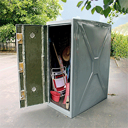 AmeriBike Secure Bike Lockers AmeriBike Secure Bike Lockers Bike locker model 301MV, bicycle parking